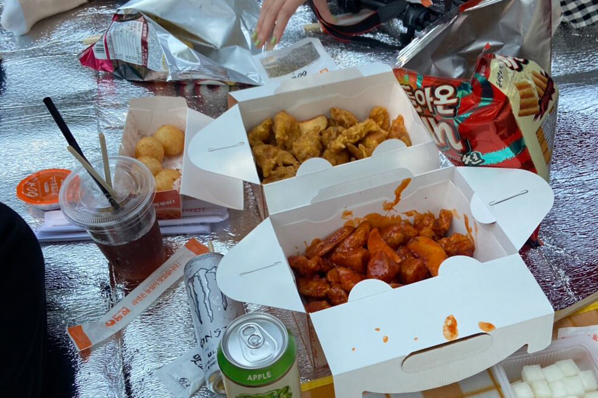한국