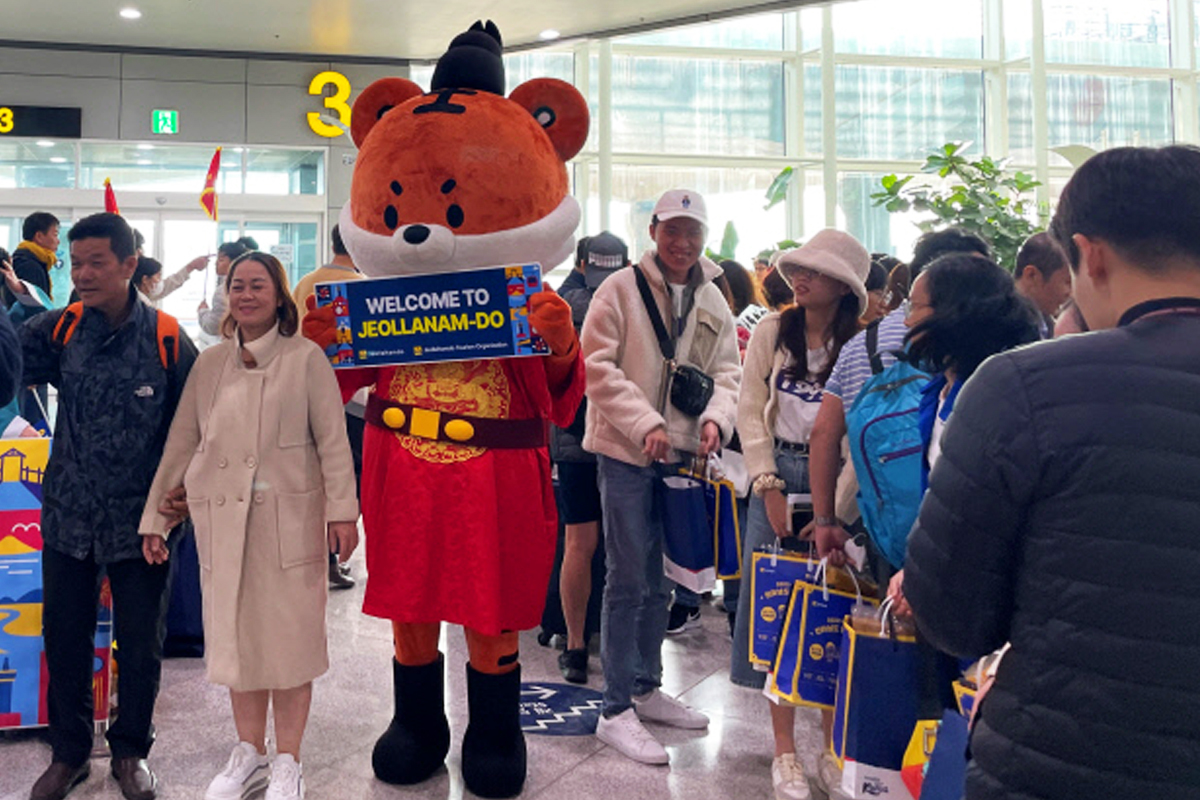 한국